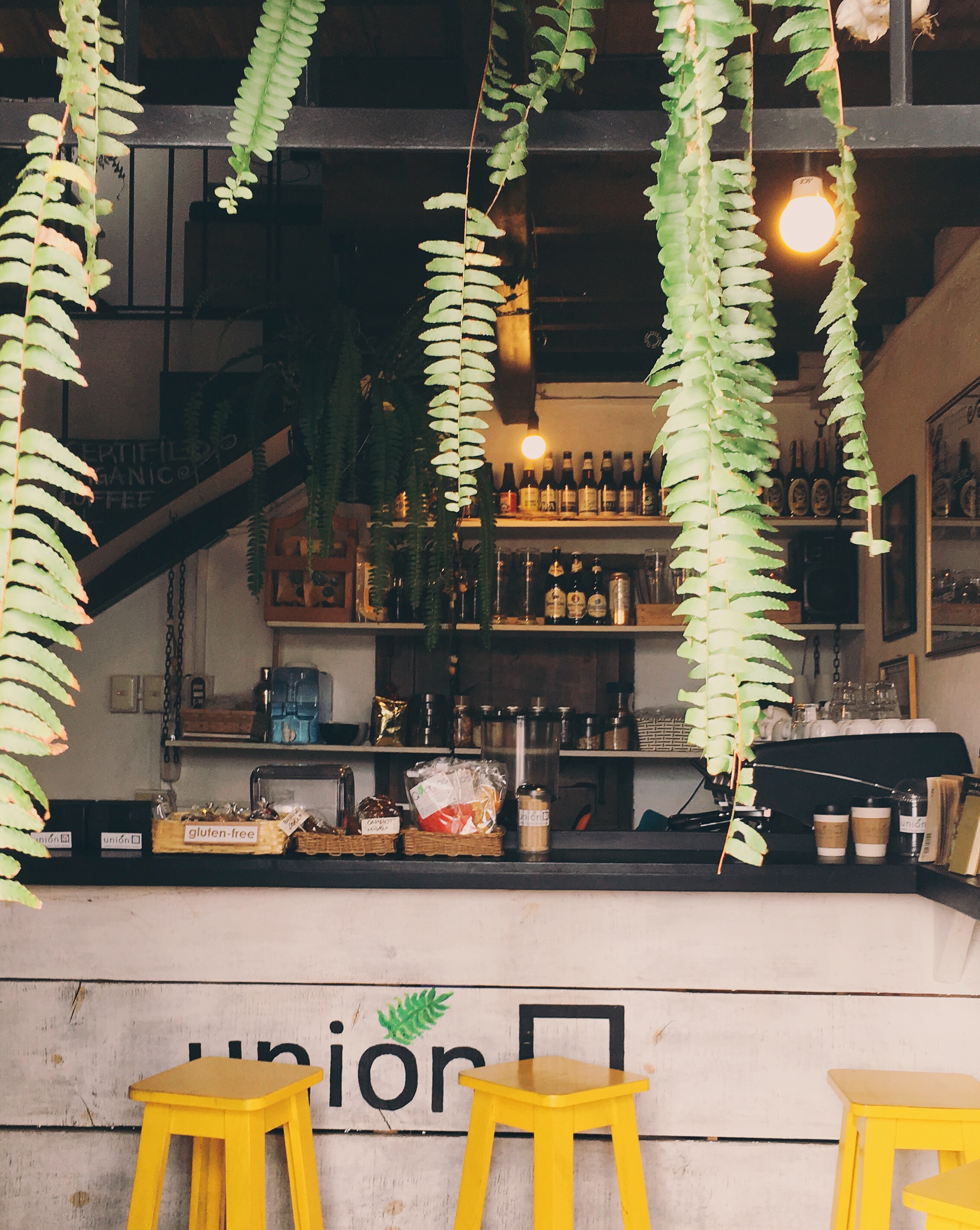 my favorite spot for coffee in antigua -- Union