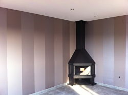 Decoració amb pintura metal·litzada