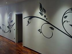 Decoració amb vinil o "WallStickers"