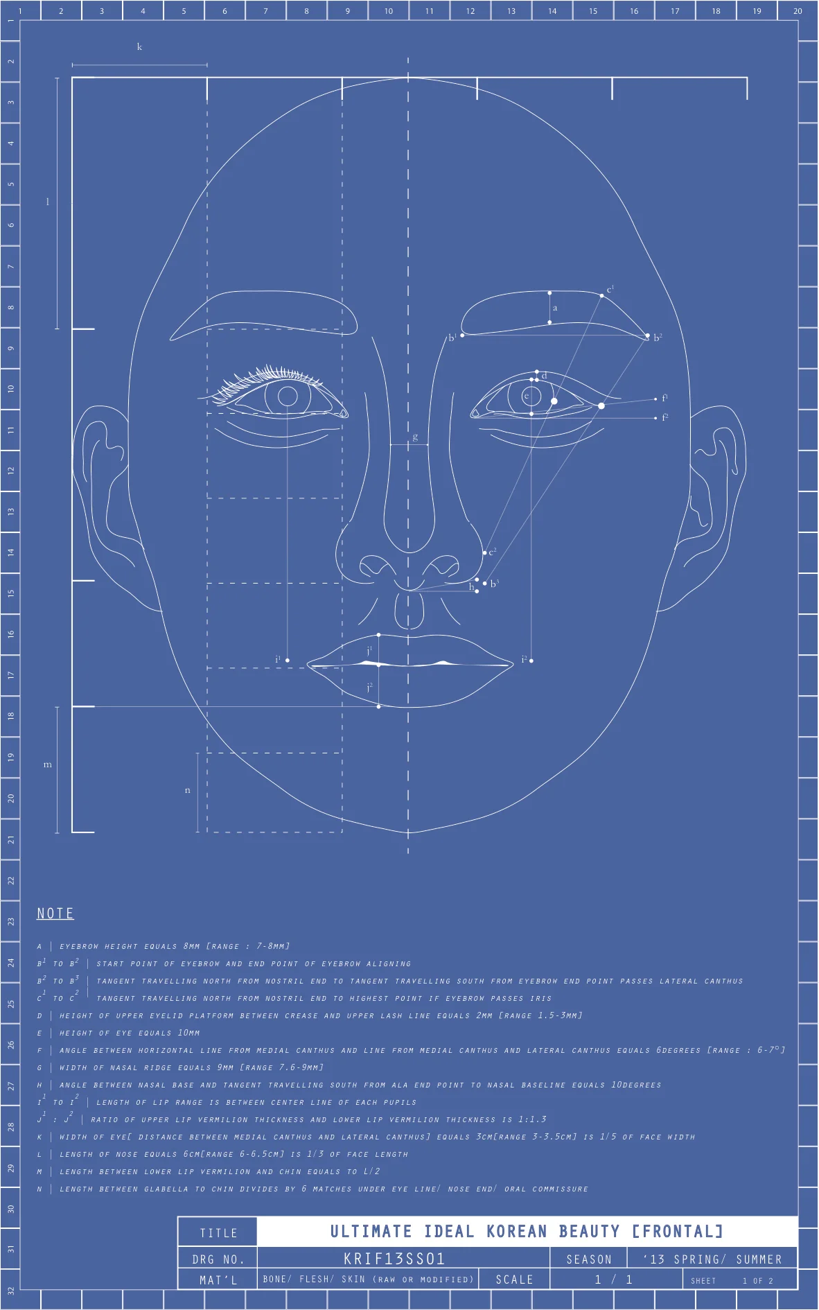 Ultimate Ideal Korean Beauty | 2013 Spring/Summer Face