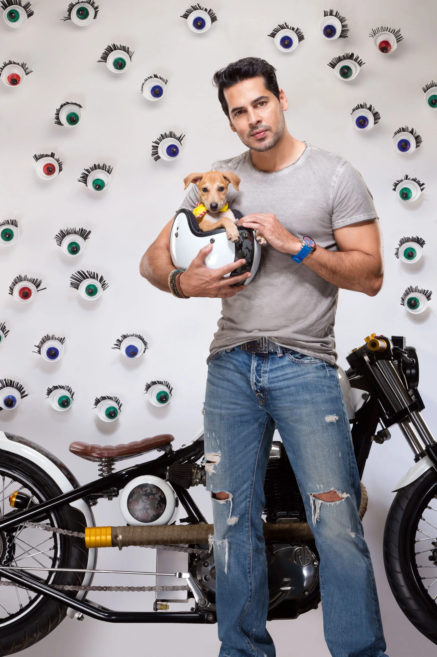 "They Make You Stand Out": Dino Morea, WORLD FOR ALL #WHYASTRAY CALENDAR 2015, 2014