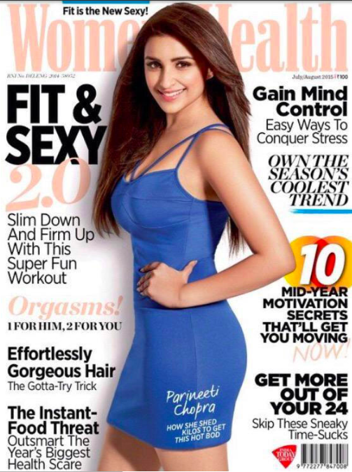 The cover of Women's Health .