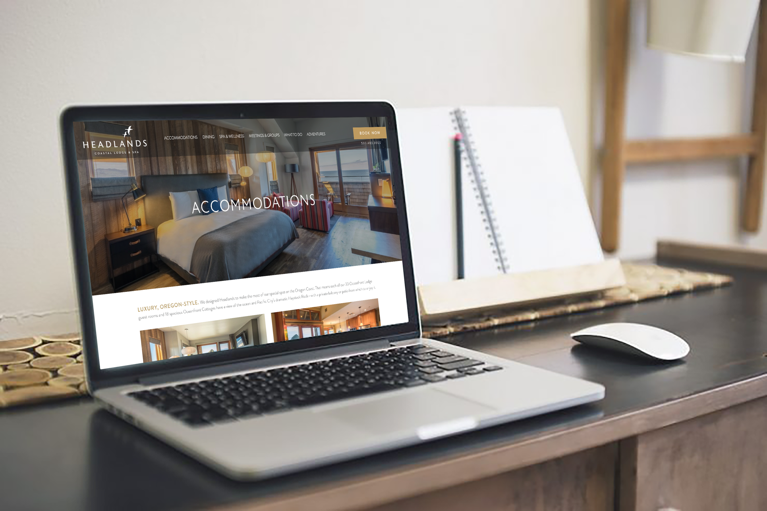 Headlands Lodge // Digital Design