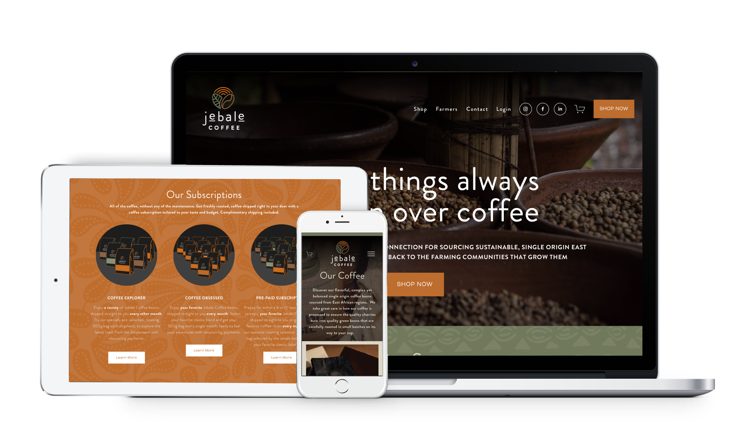 Jebale Coffee Website