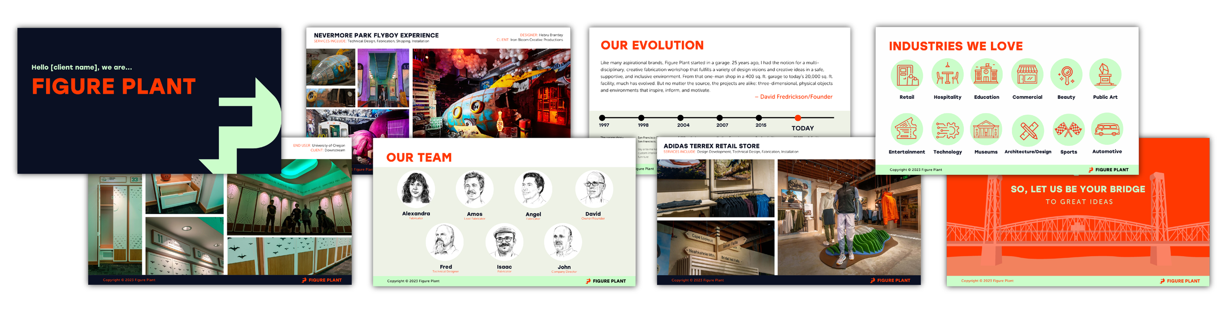 Brand Pitch Deck Template Design