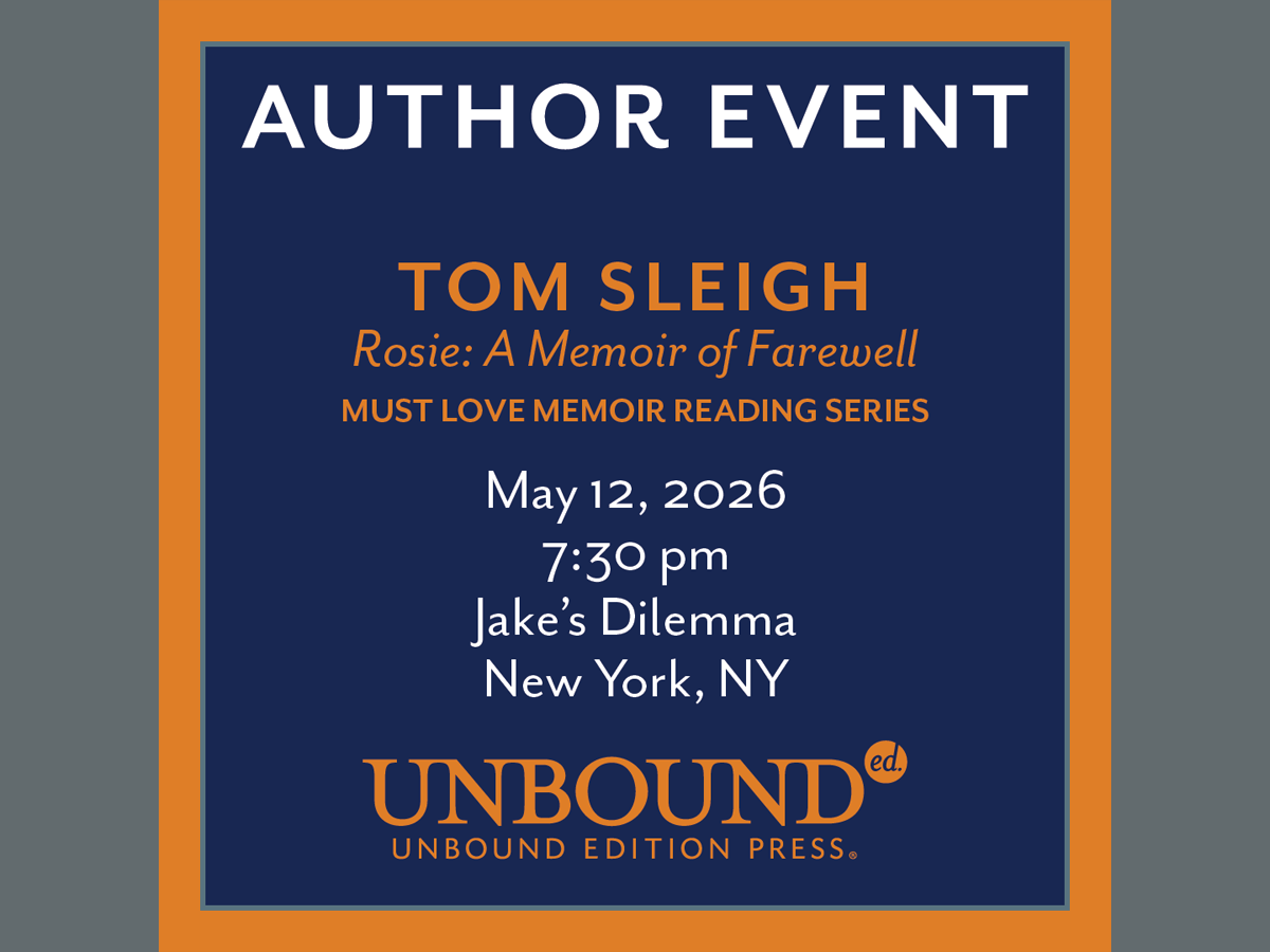 Tom Sleigh at the Must Love Memoir Reading Series