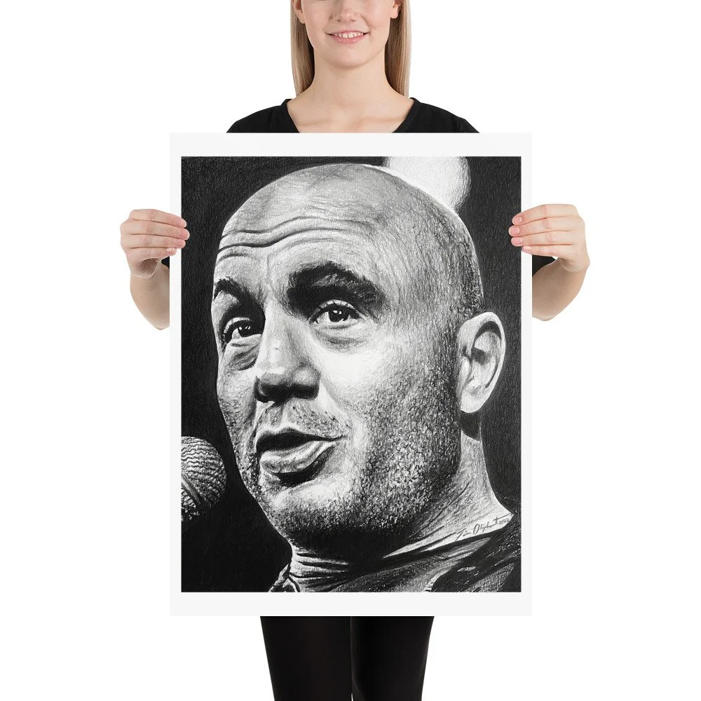 Joe Rogan Close Up Joe Rogan Headshot