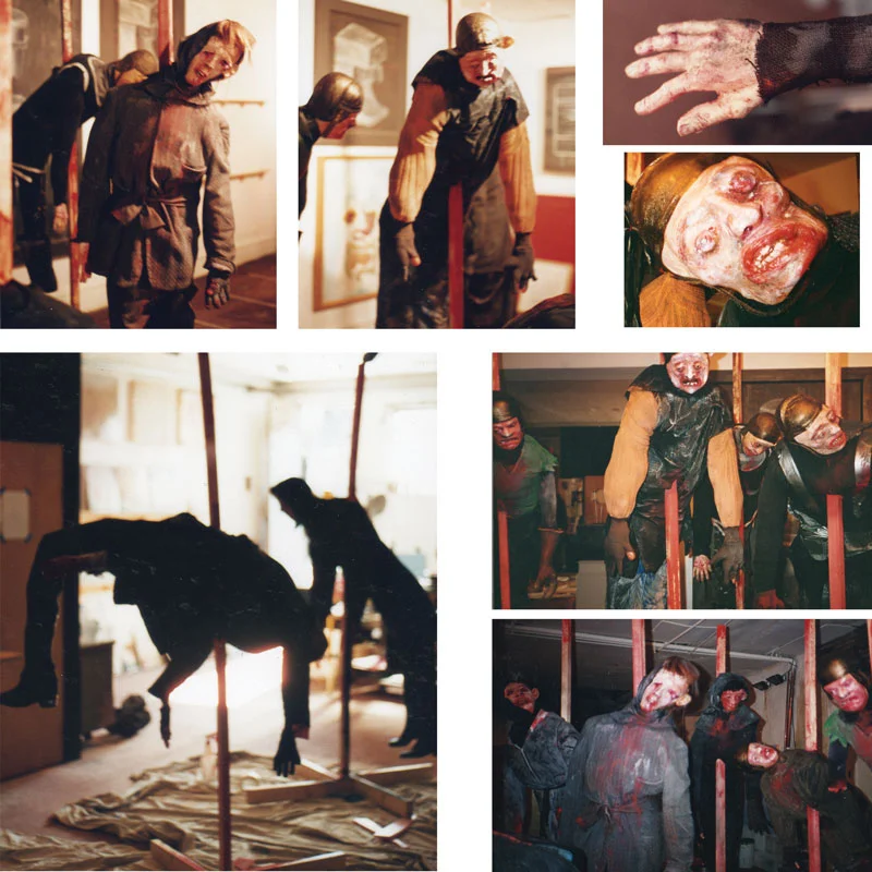 HALLOWEEN IMPALED SOLDIERS