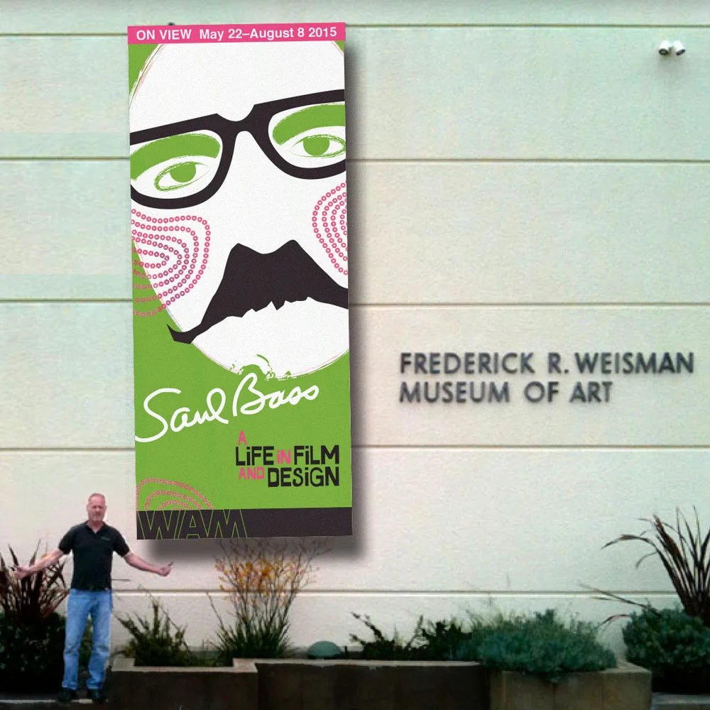 SAUL BASS EXHIBIT BANNER