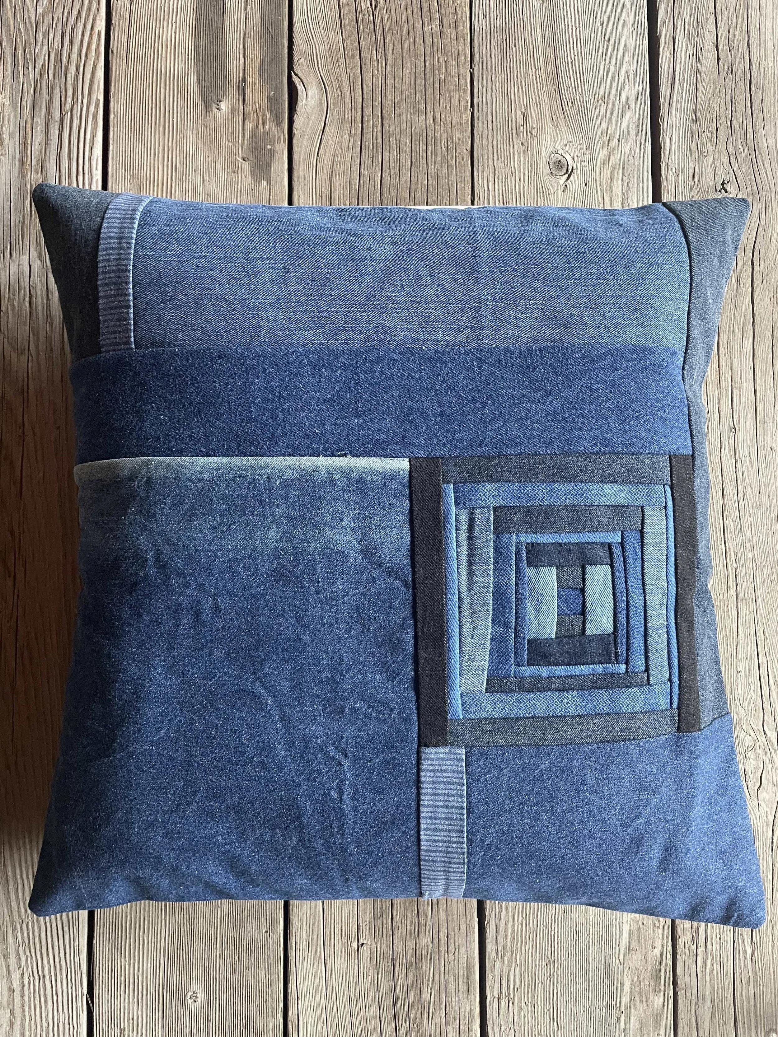 Studio Sample Pillow Sham in Denim