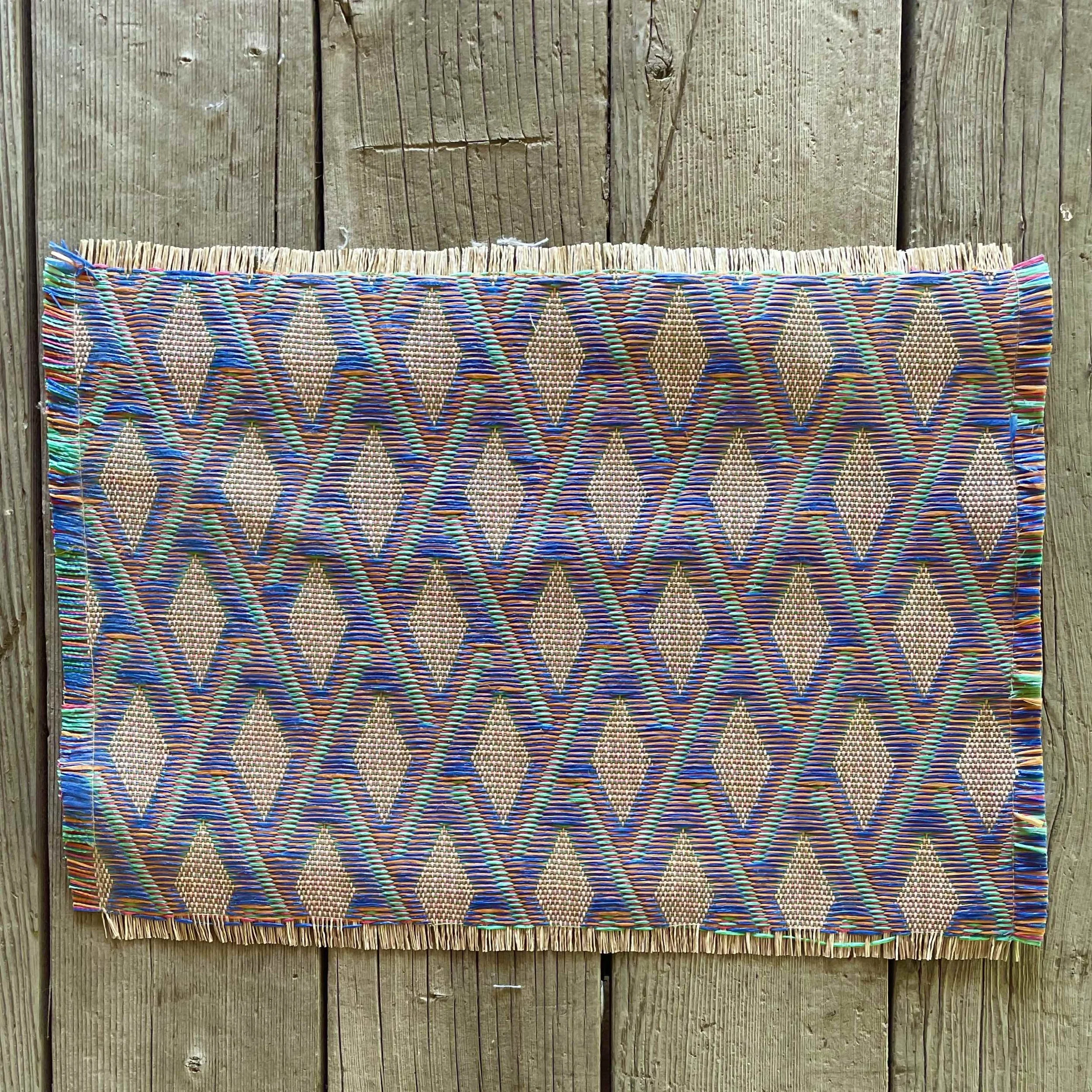 Vintage Rainbow Placemats, set of 2
