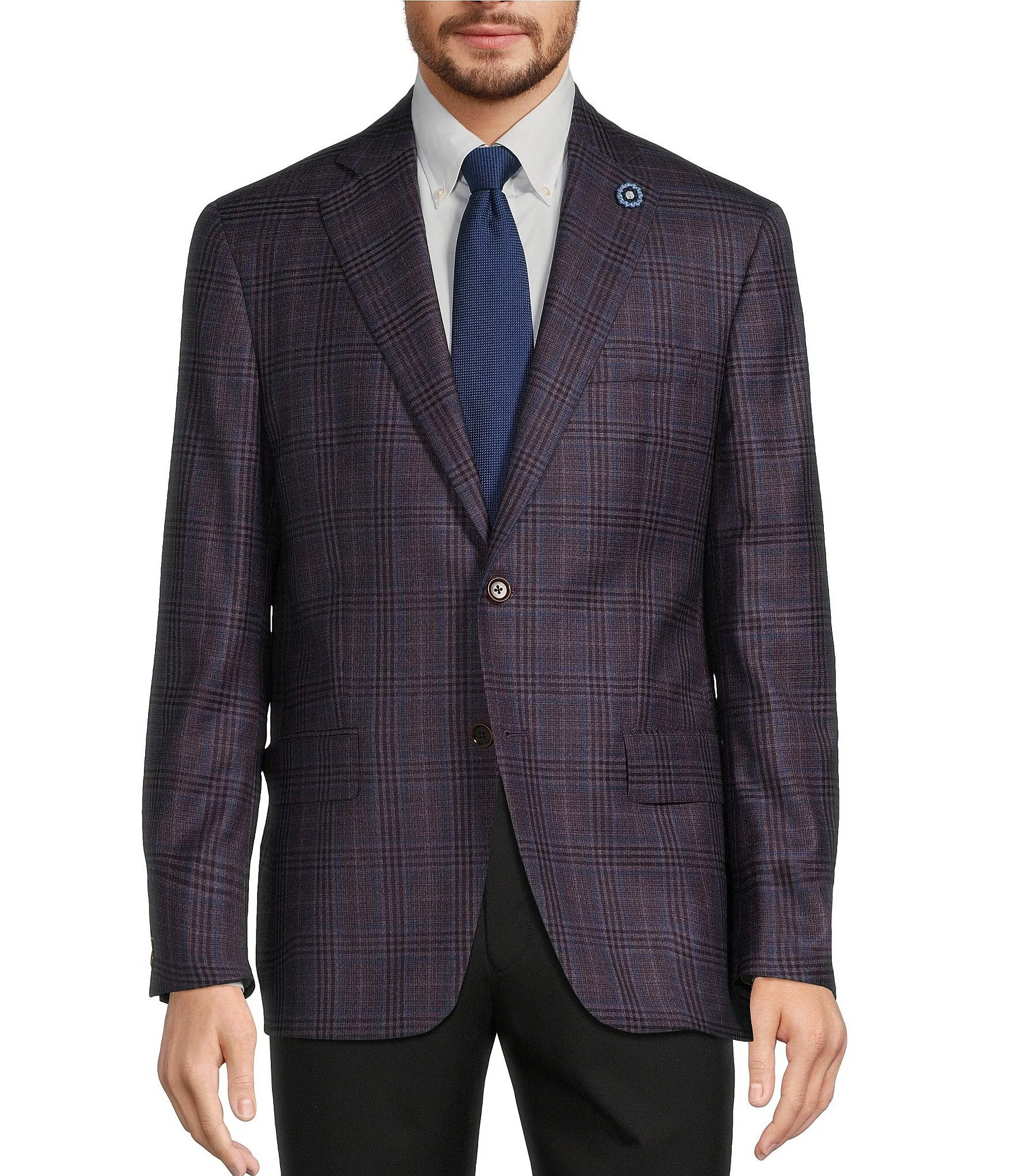 New York Modern Fit Wool Blend