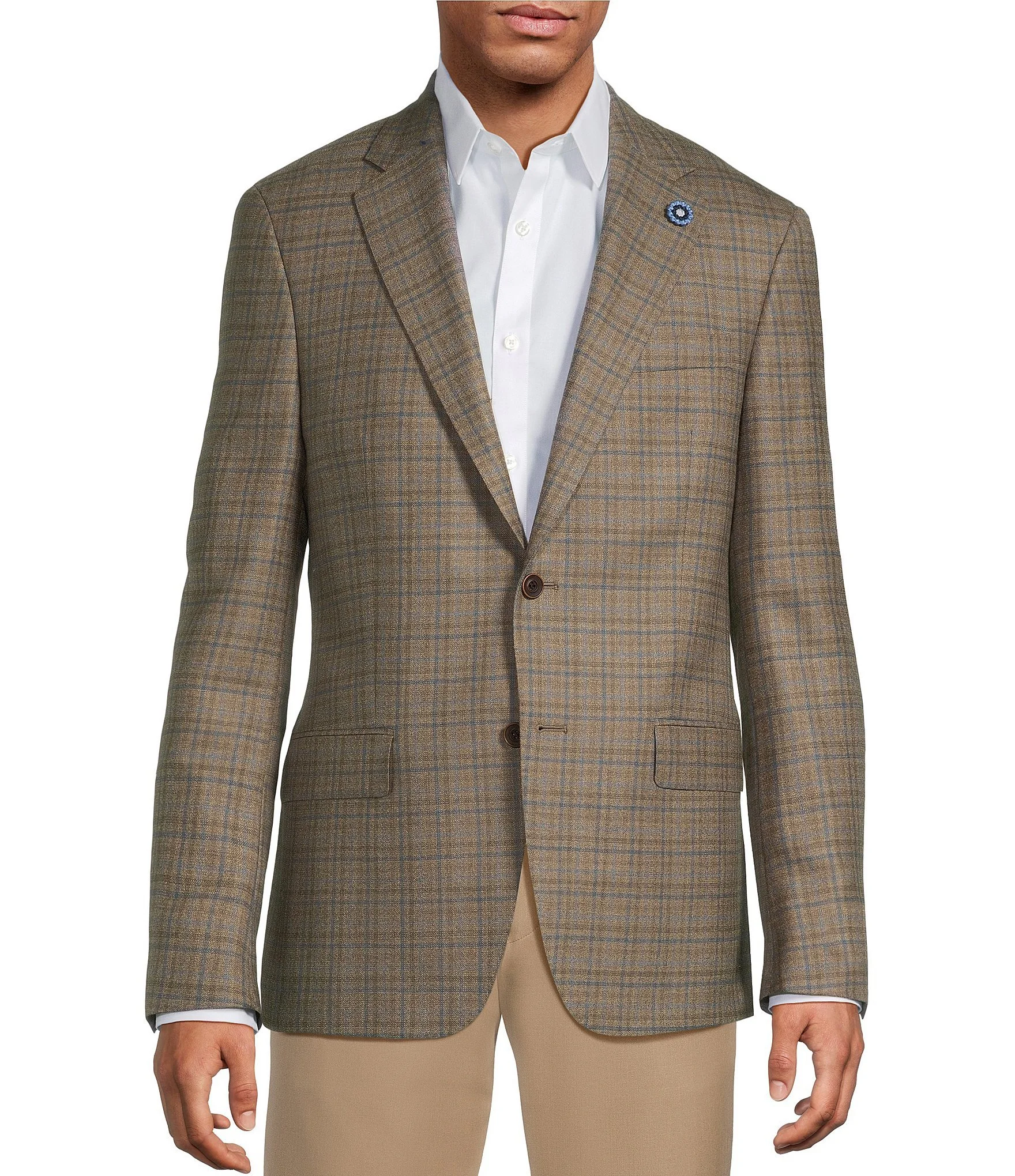 New York Modern Fit Plaid