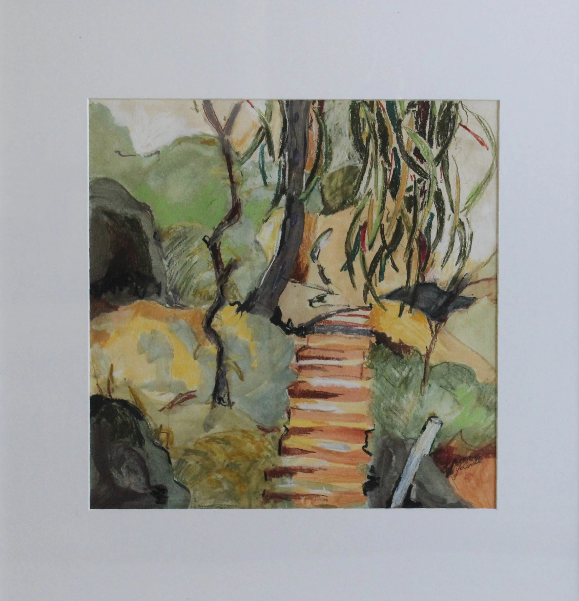 Castlecrag Steps, 540 x 600 mm