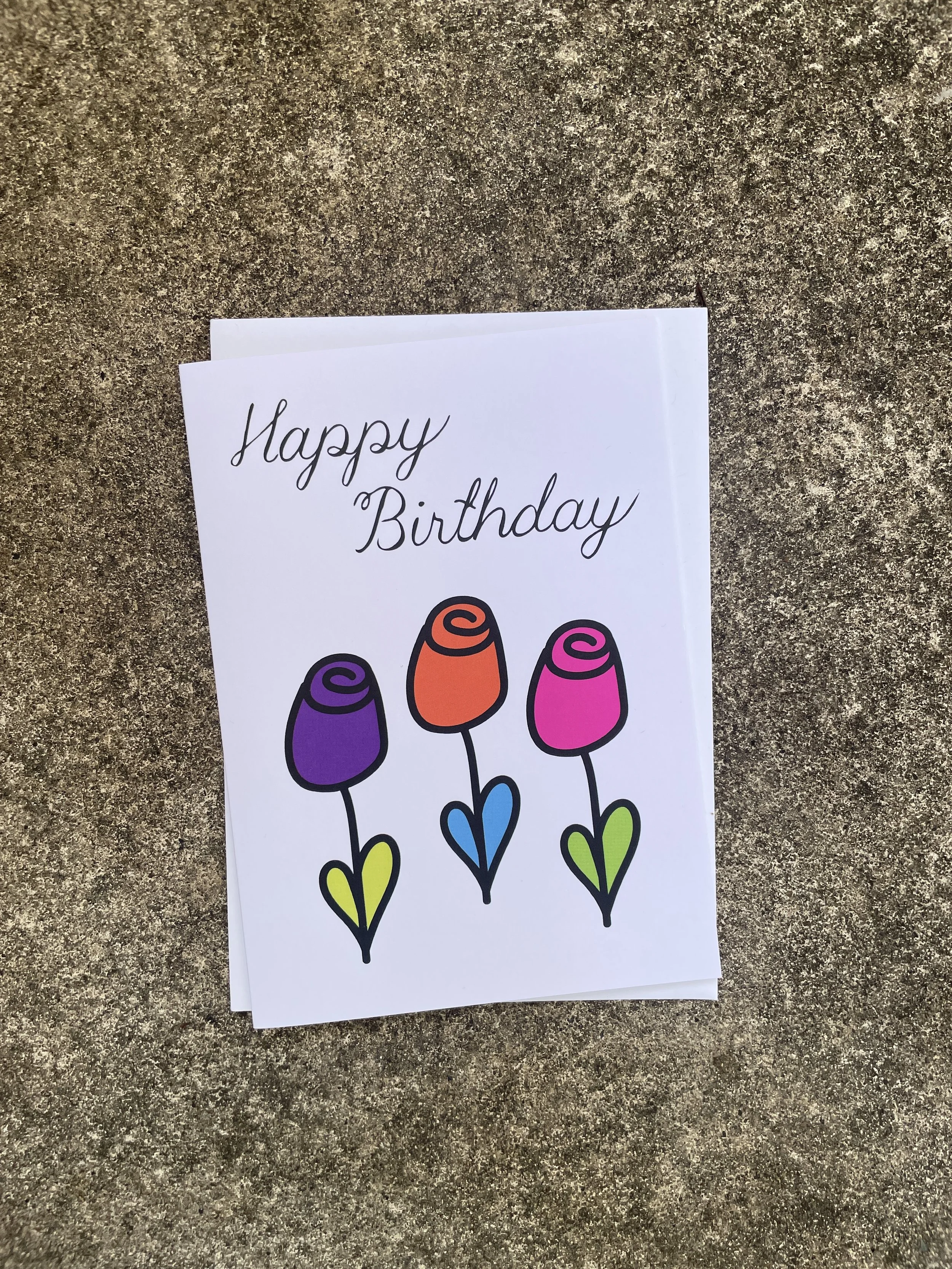 'Roses' Greeting Card