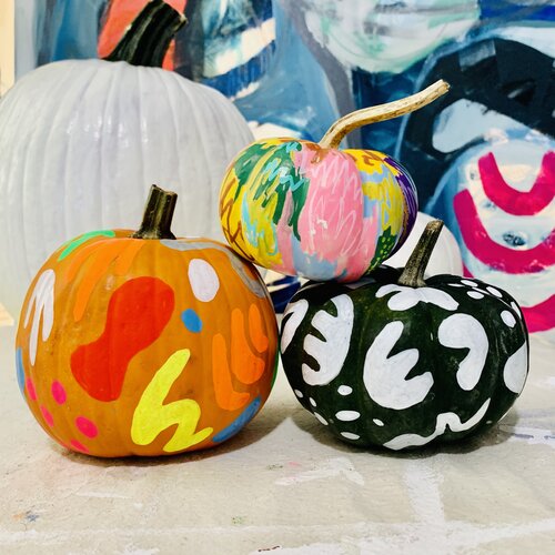 Liza Snyder Art-Art Pumpkin DIY