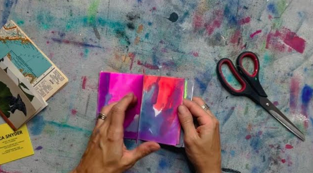 How to Make a Tiny Art Book: Video