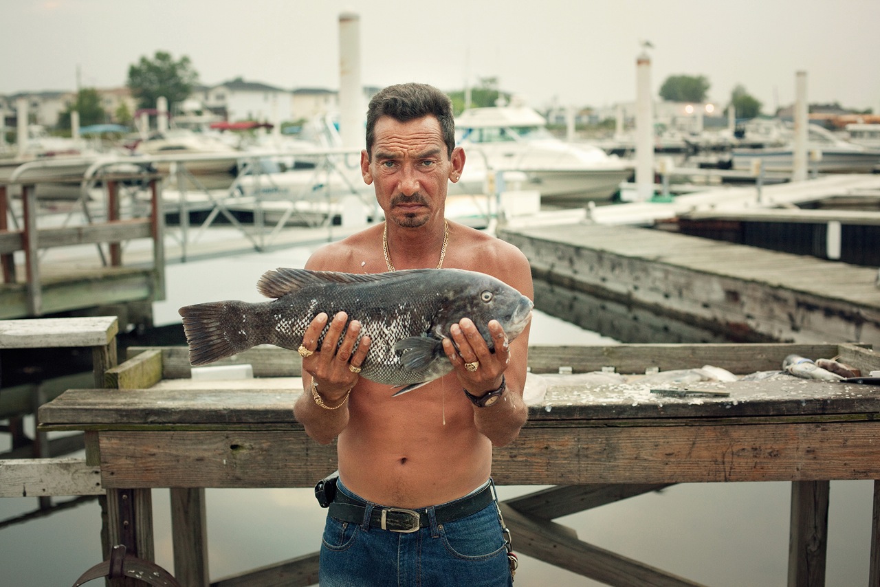 Pretty Ricky and his black fish.