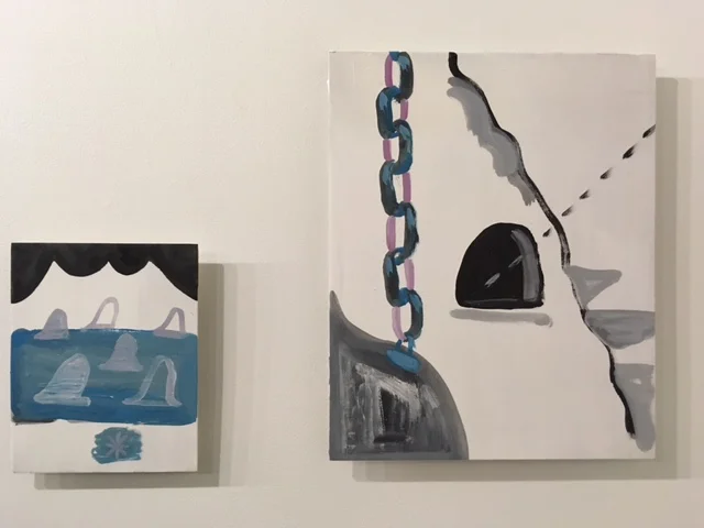 Jef Scharf and Wolfy Part II, "A Home Course, We'll pretend we're walking home, 'cause our futures at stake" - Work on Panel