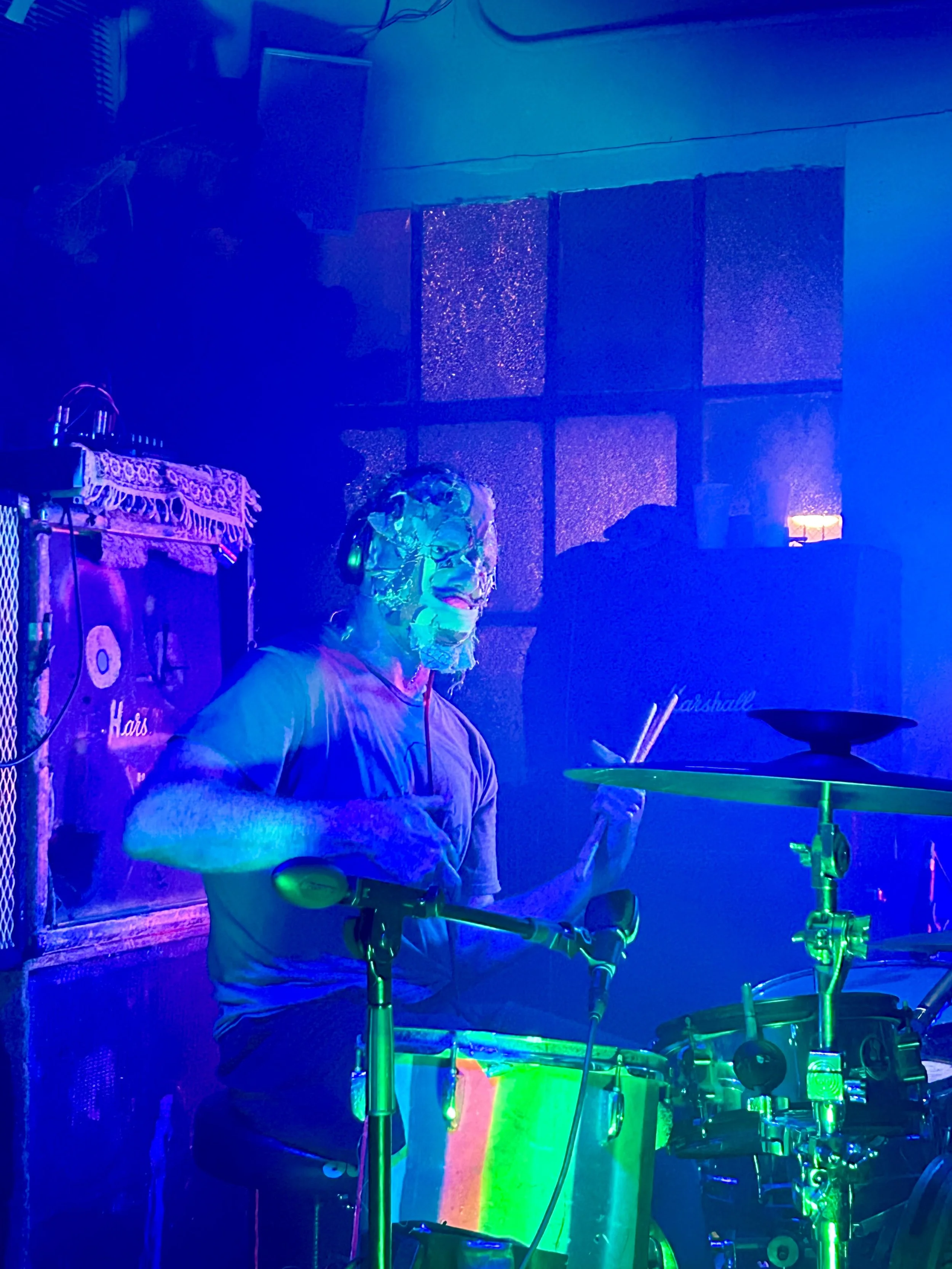 Black Pus performance at Trans Pecos