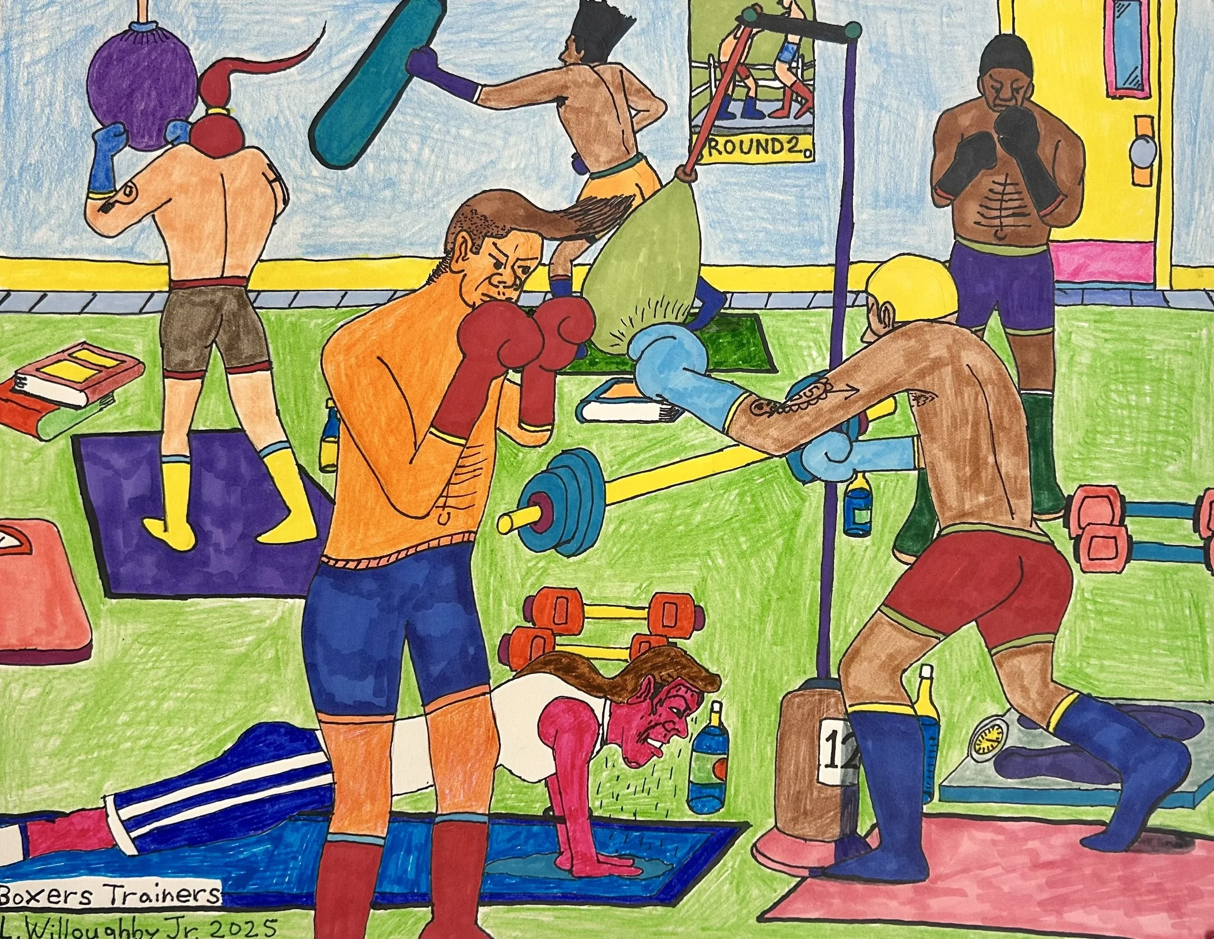 Larry Willoughby Jr - Boxers Trainers - 11x14.jpg