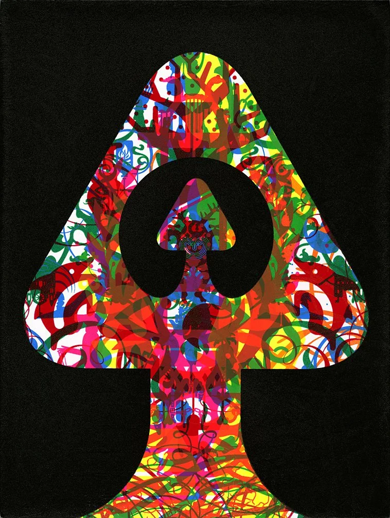 Ryan McGinness - Blackout (Mushrooms) - 12x9.jpg