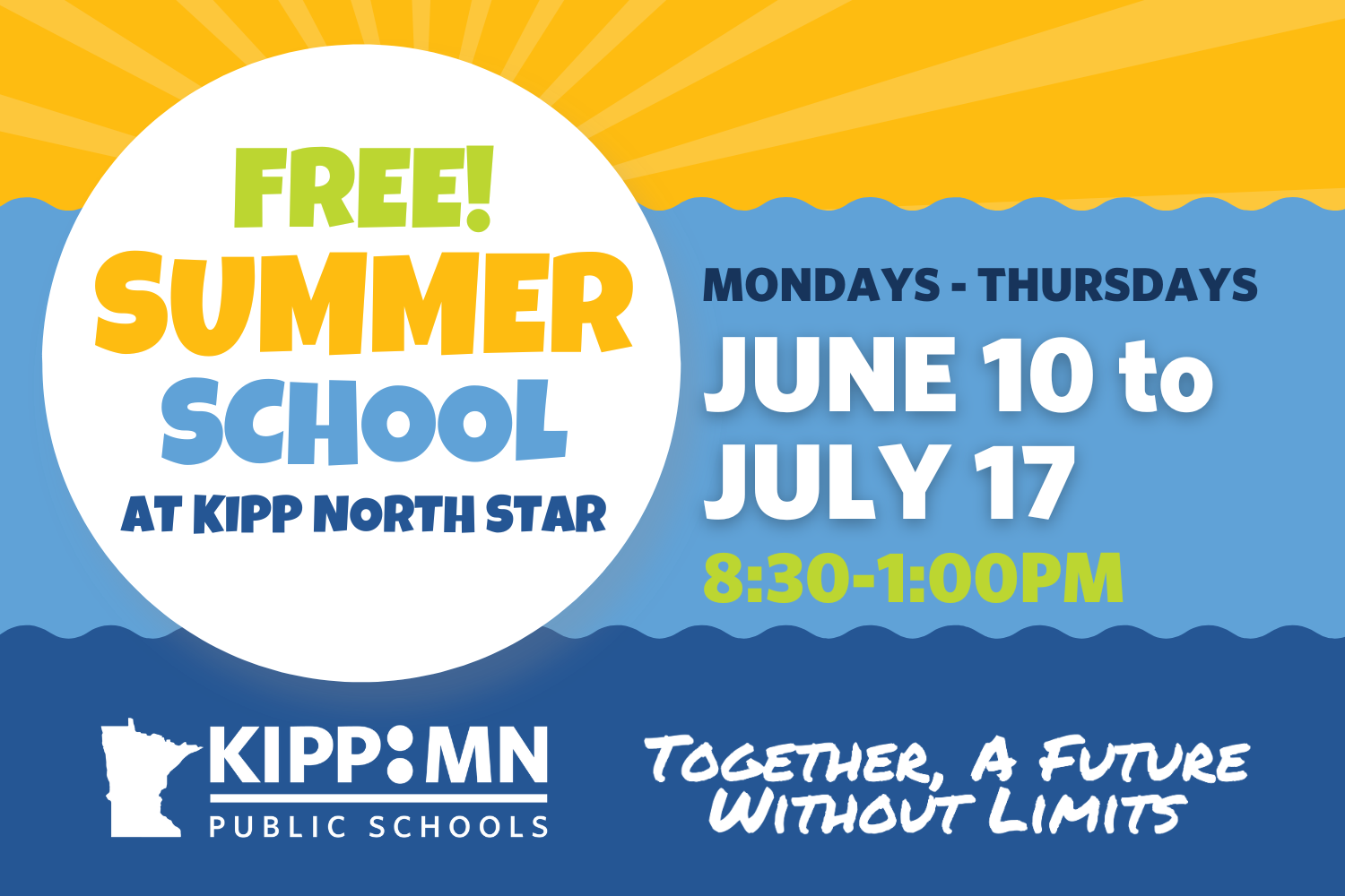 FREE KIPP Minnesota Summer School