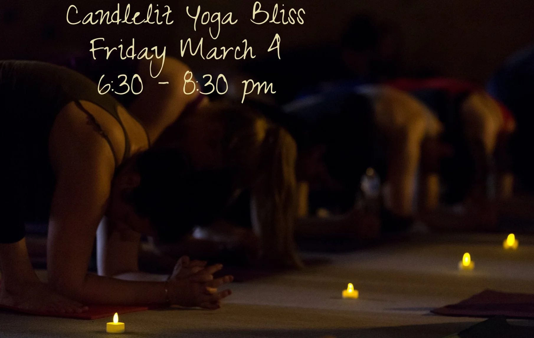 Candlelit Restorative Yoga Bliss