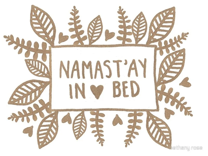 Namast'ay in Bed!  5:30 am Power Hour is Canceled on Thursday, March 8th
