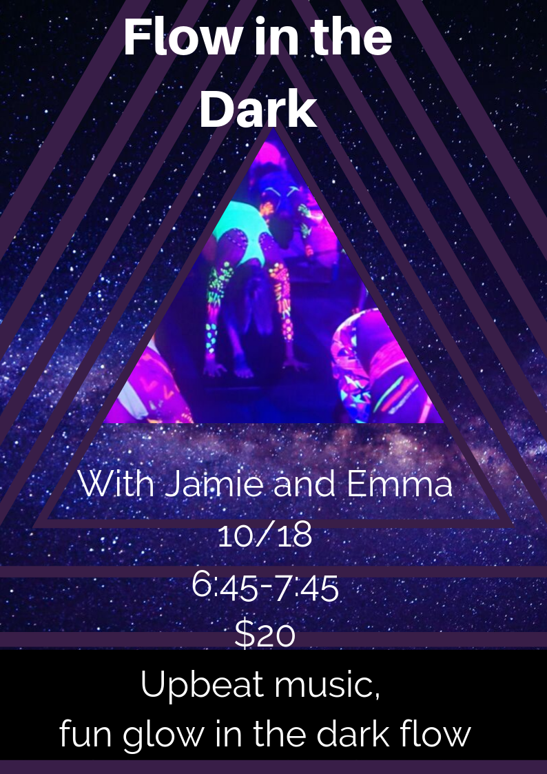 Glow in the Dark Yoga