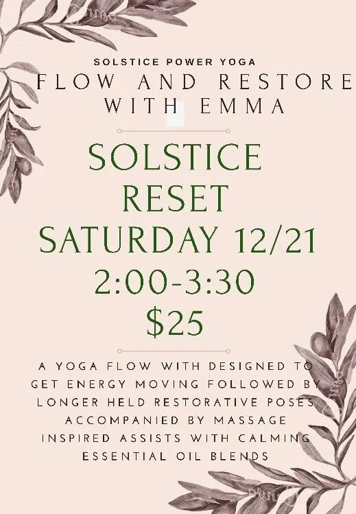 Flow & Restore - Winter Solstice Reset