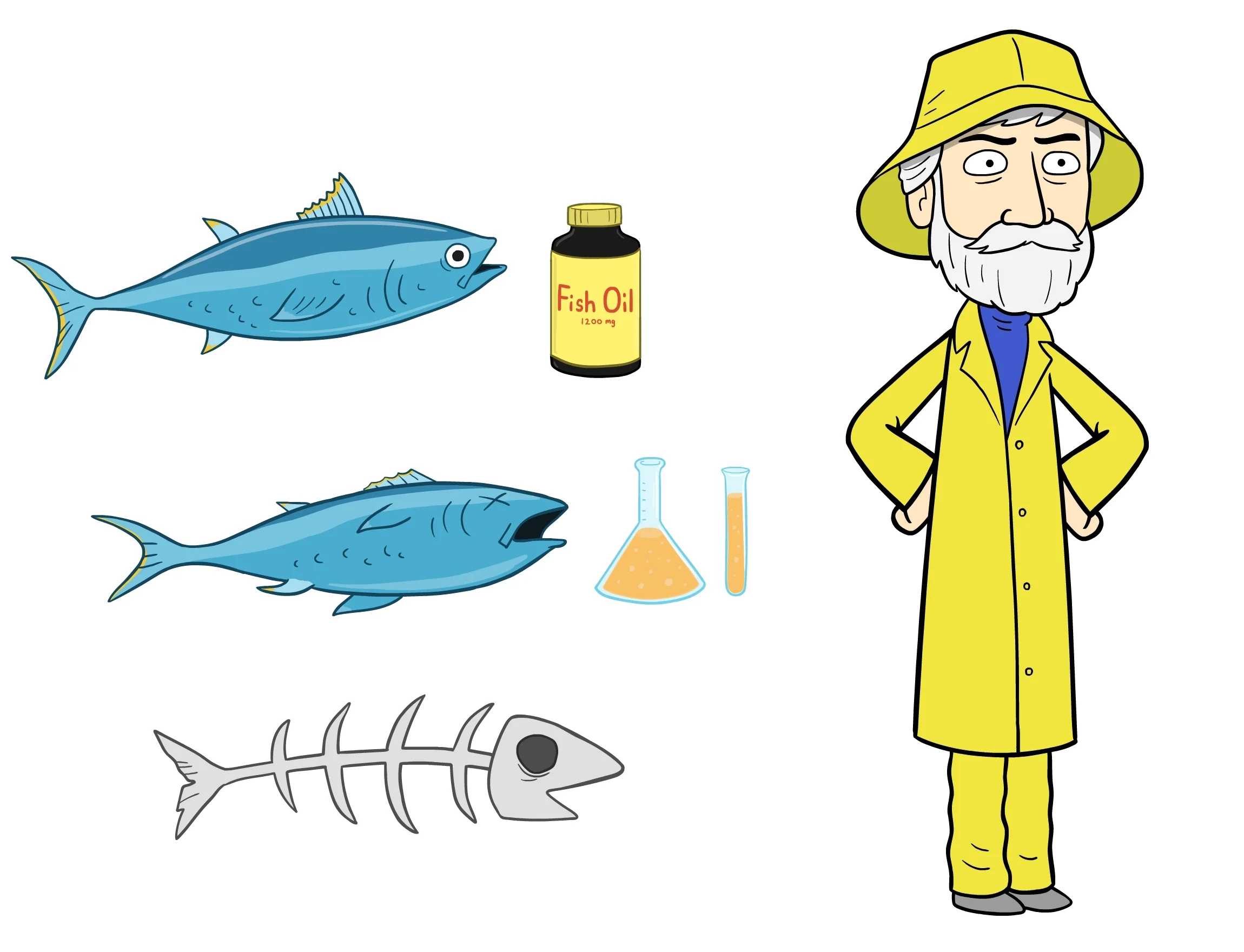 "Adam Ruins Everything" characters and props