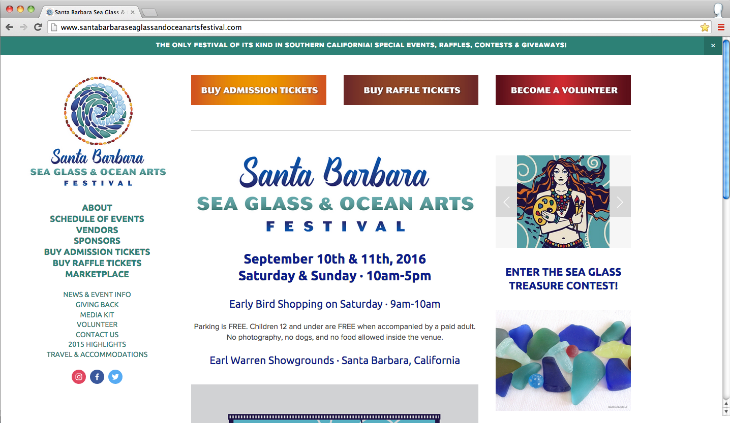 Santa Barbara Sea Glass & Ocean Arts Festival