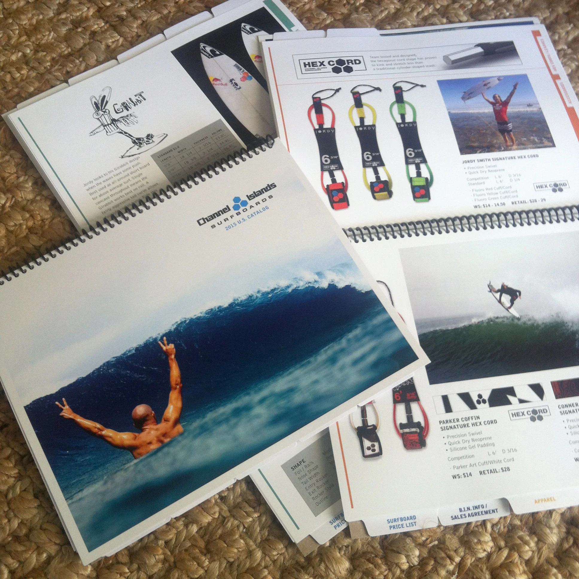 Channel Islands Surfboards Sales Catalog 2015