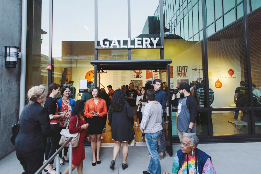 Beautiful night for the Dialogues opening
