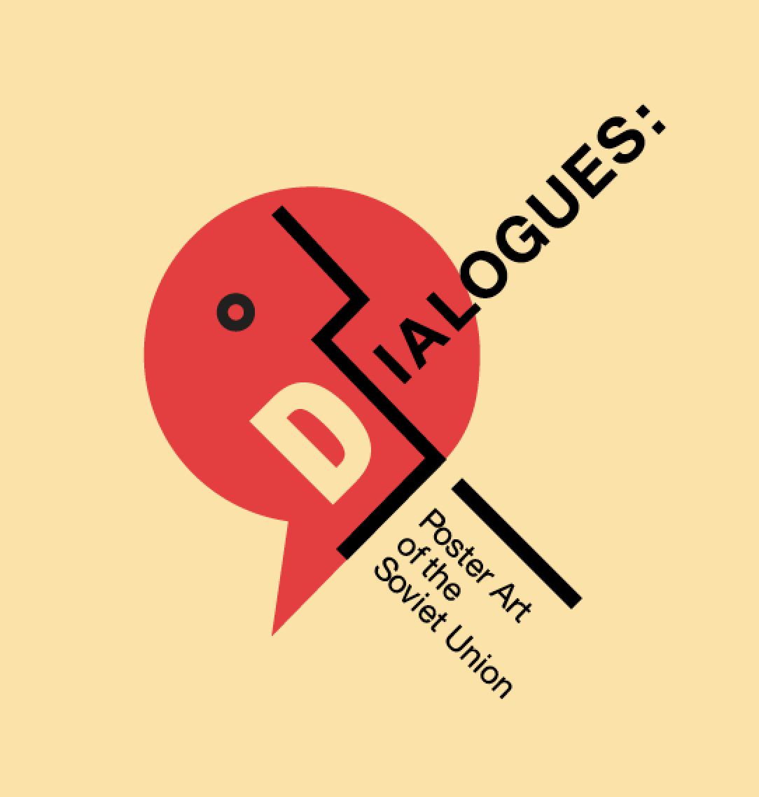Dialogues event logo, by Joel Sotelo.