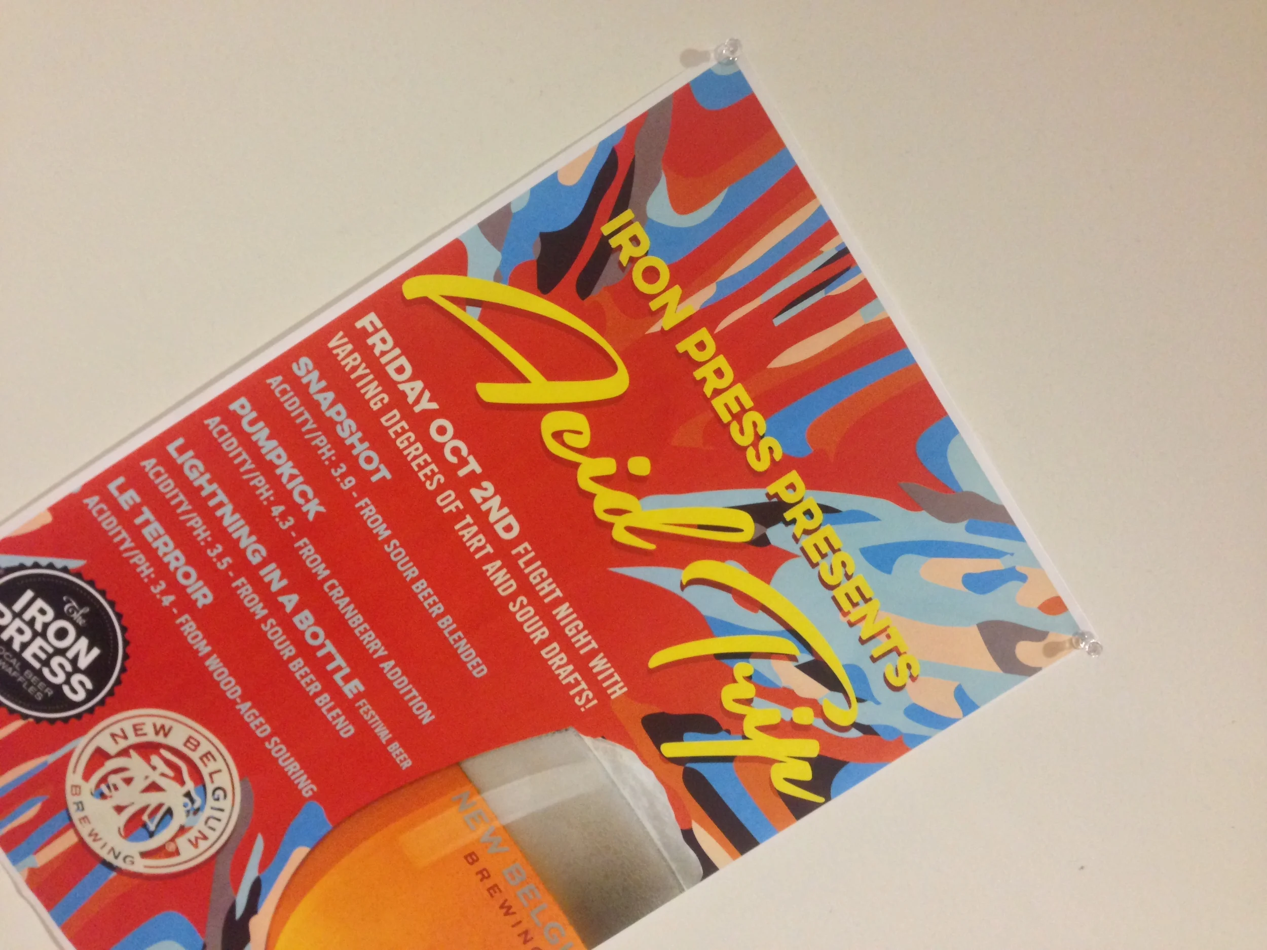 The Iron Press Anaheim - 32North Tap Takeover - Thank You