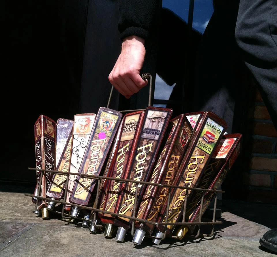 The Iron Press Anaheim - Founders Tap Takeover - Beer Lineup