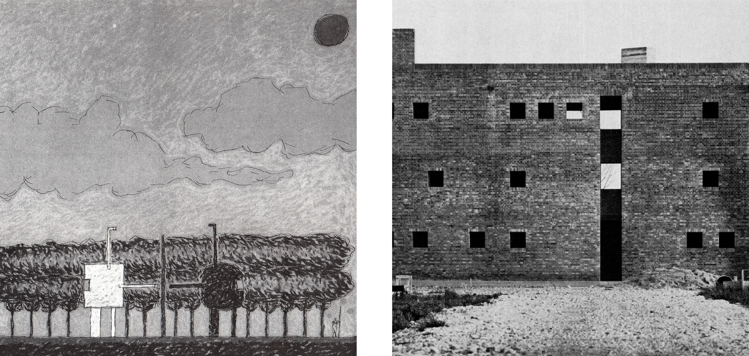 Good Neighbor House, John Hejduk, 1975 —— House, Tobia & Afra Scarpa