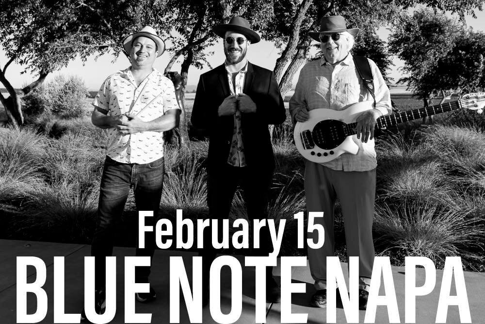 Wednesday February 15
Sean Carscadden Trio
Blue Note Napa
7:30pm
W/ Mikey Lee Cannon and Cliff Hugo
Tickets:
https://www.bluenotenapa.com/event/tw-eventinfo/locals-night-featuring-sean-carscadden-trio/12861645/