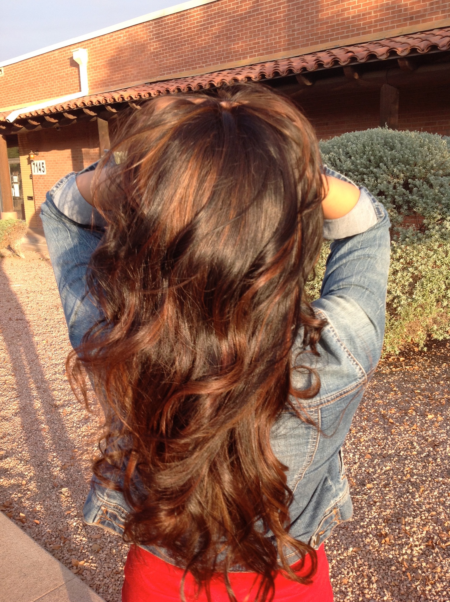 Medium Pearl Balayage Hightlights
