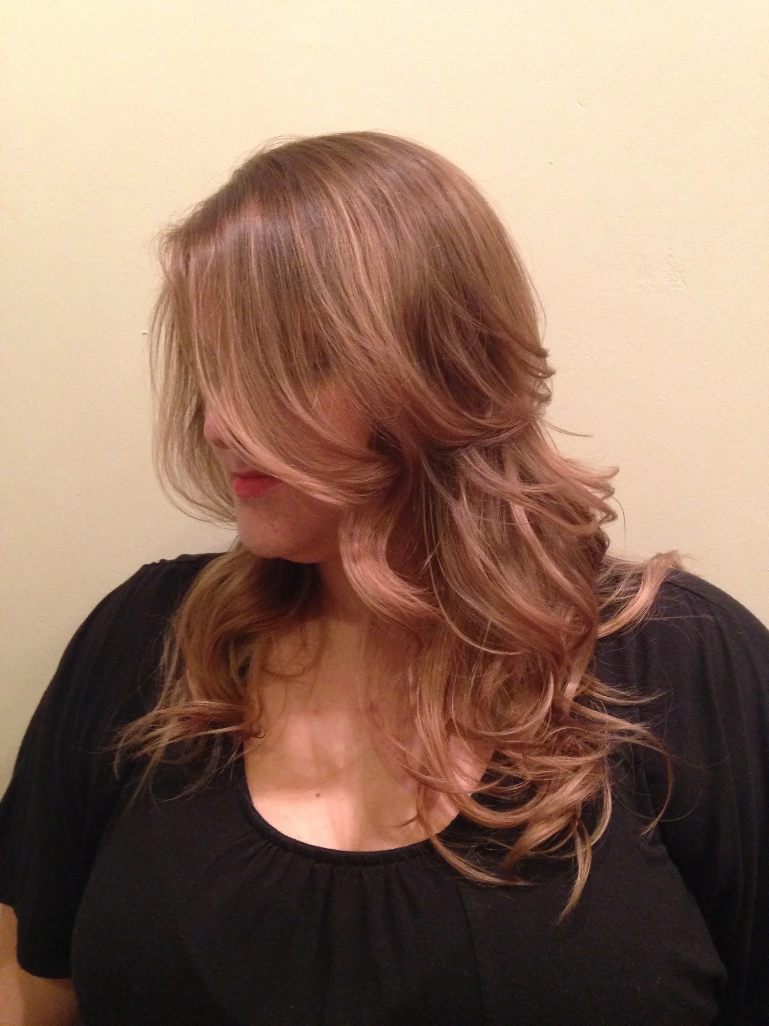 Balayage Highlights and Haircut