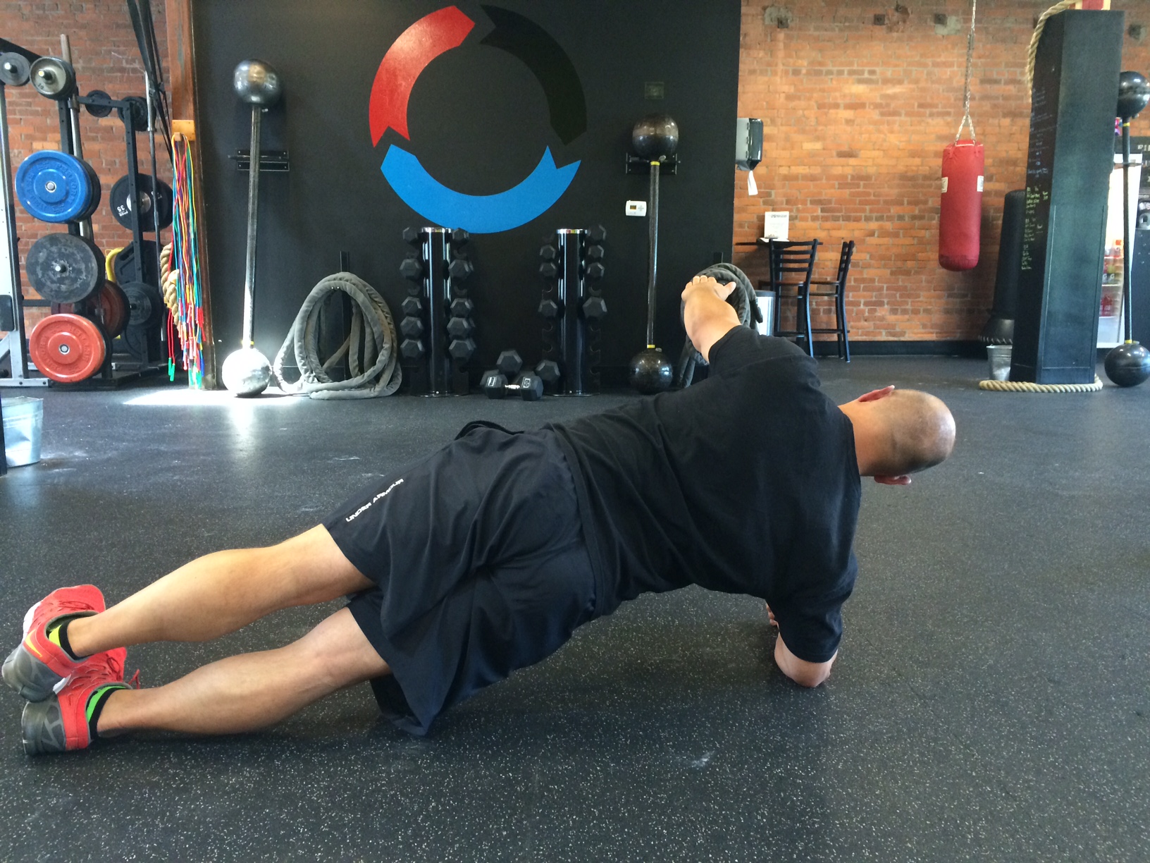 Side Plank with Horizontal Abduction Start