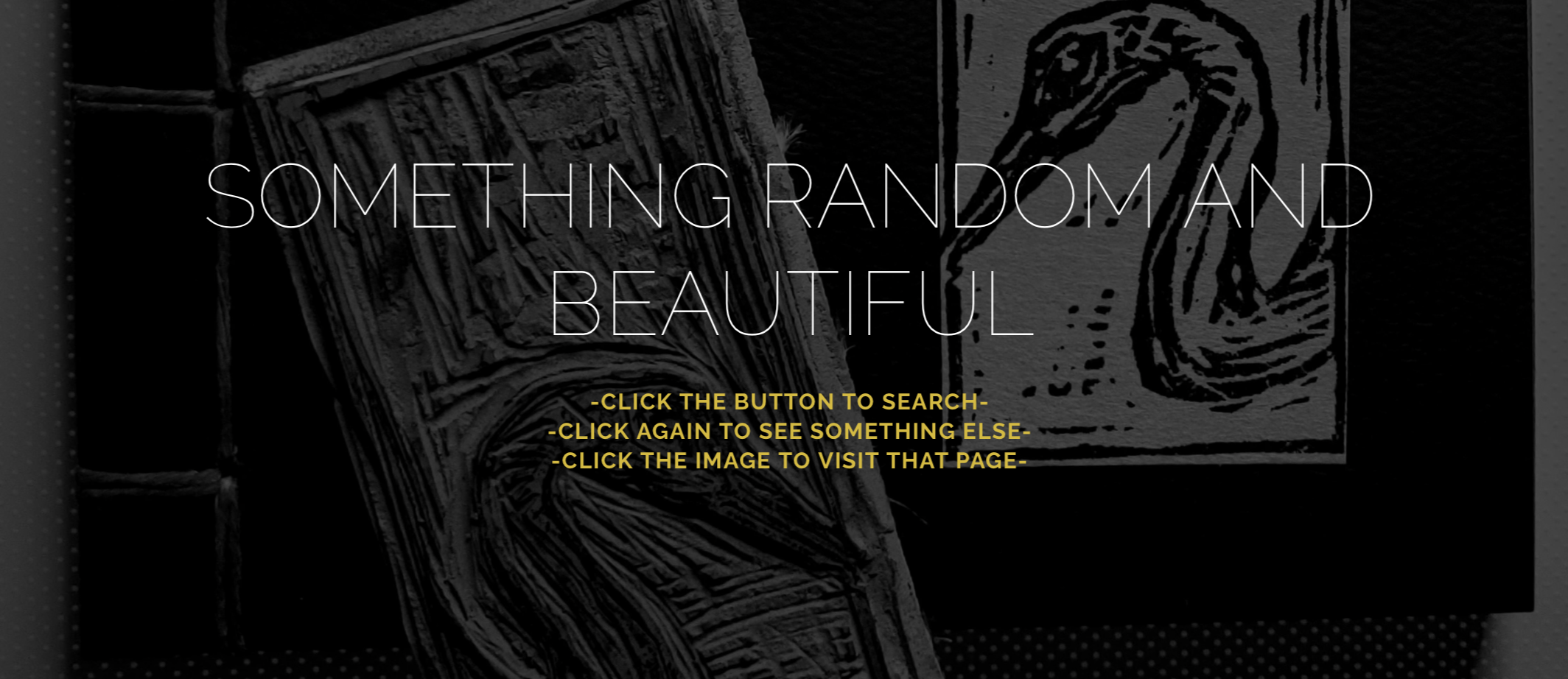 SOMETHING RANDOM AND BEAUTIFUL