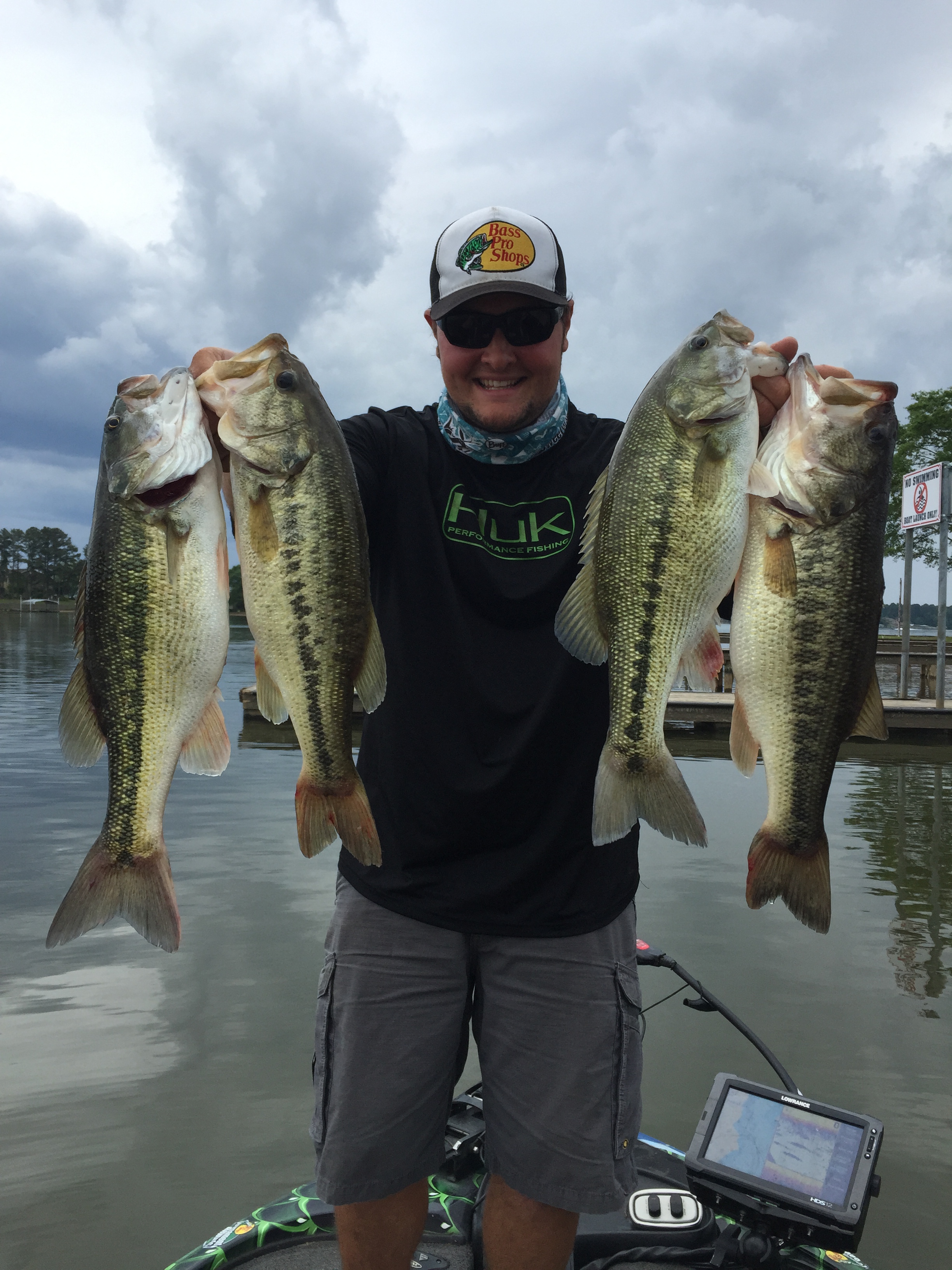 Big bag of late spring bass