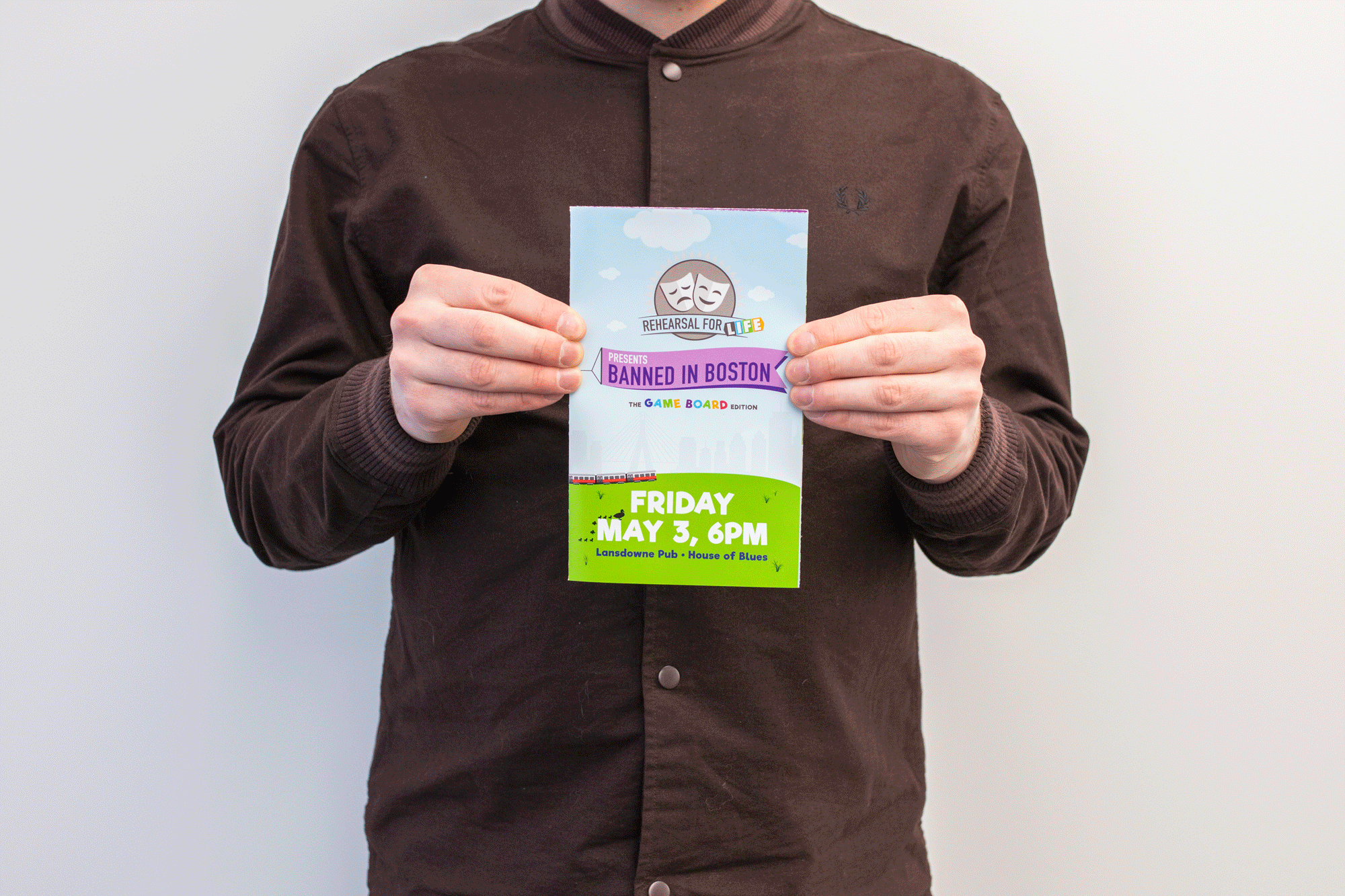Banned In Boston Invitation (unfolded)