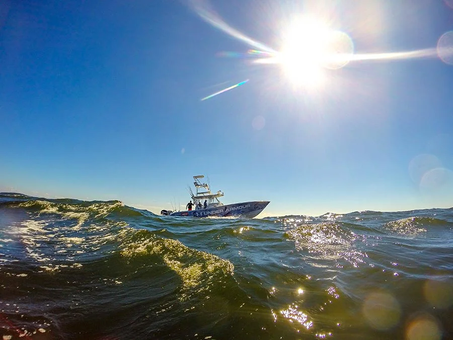 getting ready to pull up to the first cobia rig. gopro hero3+, f2.8, 1/2500 sec, 