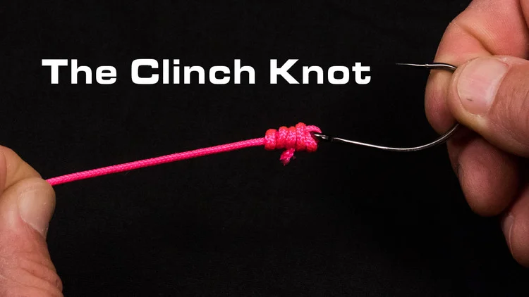 How To Tie The Clinch Knot Or Fishermans Knot