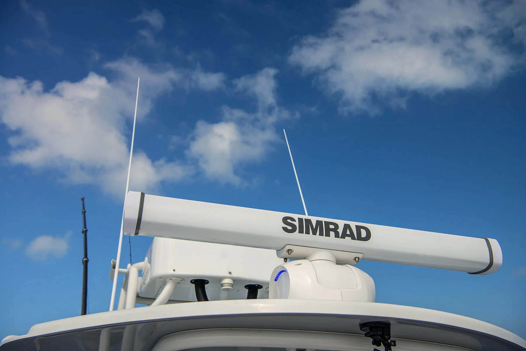 Simrad NSS Evo3 With Halo Radar | Custom Settings For Weather Birds Lightning Harbor