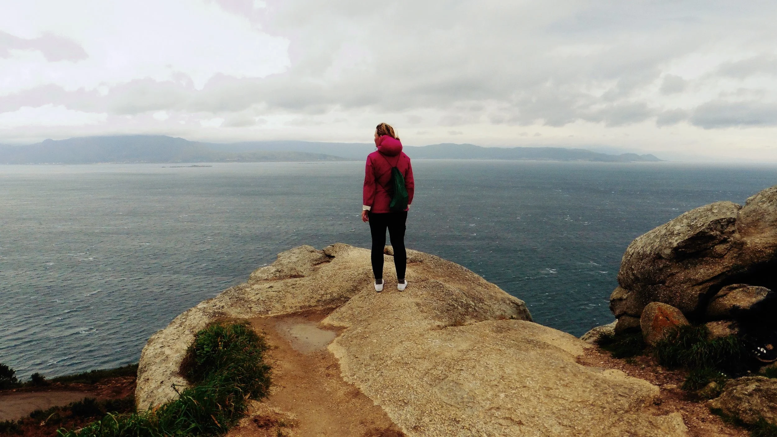 Finisterre, the westernmost point of the Iberian peninsula
